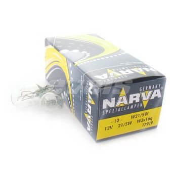 Лампа "NARVA" 12v 21/5W (W3x16q) /W21/5W